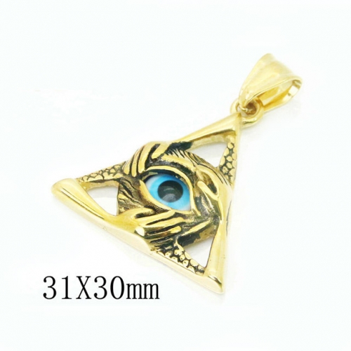 BC Wholesale Jewelry Stainless Steel 316L Pendant NO.#BC48P0032PB