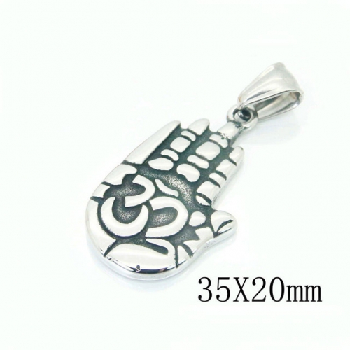 BC Wholesale Jewelry Stainless Steel 316L Pendant NO.#BC48P0019NX