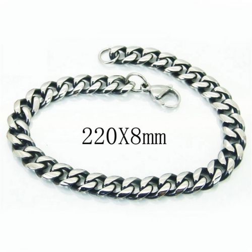 BC Wholesale Jewelry Stainless Steel 316L Bracelets NO.#BC73B0501MA