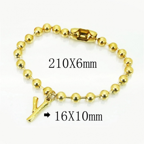 BC Wholesale Jewelry Stainless Steel 316L Bracelets NO.#BC73B0562MY