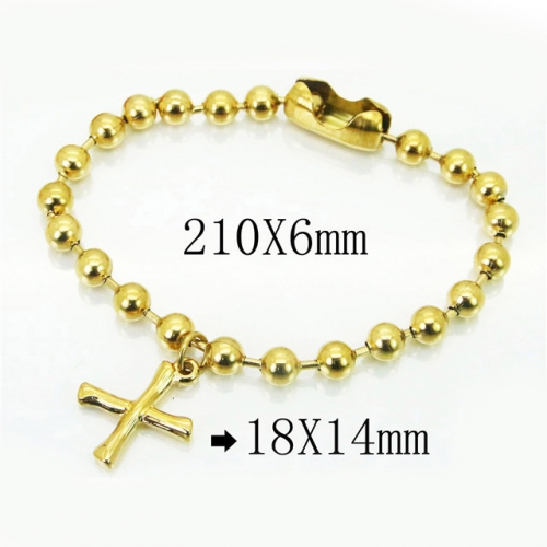 BC Wholesale Jewelry Stainless Steel 316L Bracelets NO.#BC73B0561MX