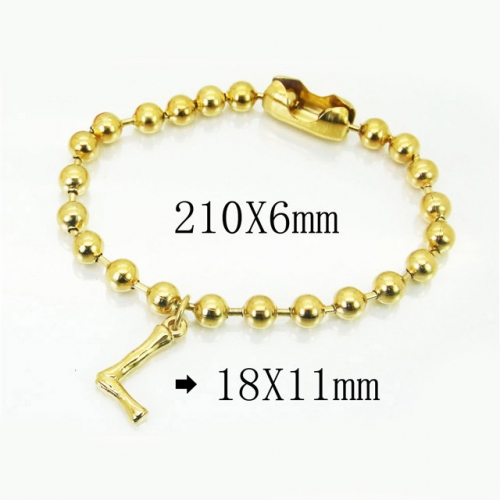 BC Wholesale Jewelry Stainless Steel 316L Bracelets NO.#BC73B0549MZ