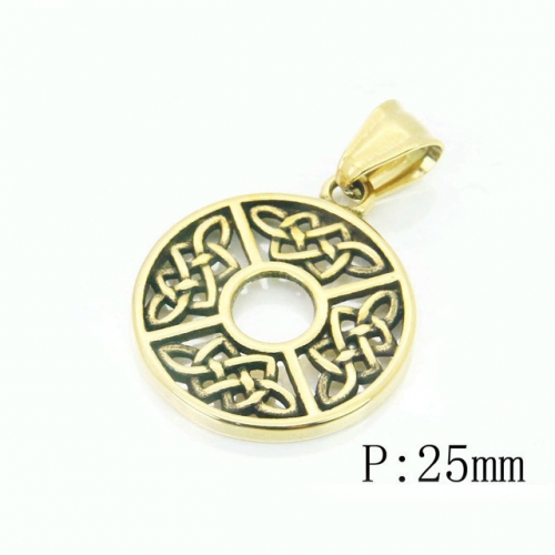 BC Wholesale Jewelry Stainless Steel 316L Pendant NO.#BC48P0076PF