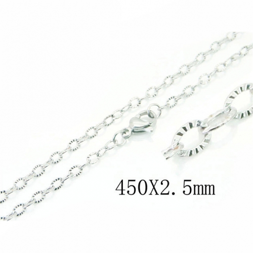 BC Wholesale Stainless Steel 316L Chains Necklace NO.#BC70N0555HOS