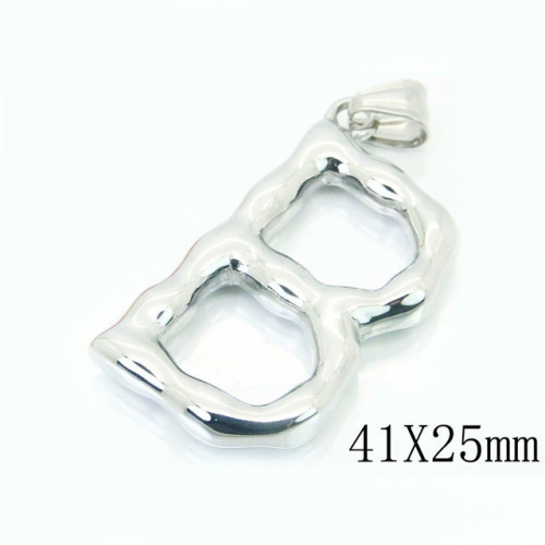 BC Wholesale Jewelry Stainless Steel 316L Pendant NO.#BC48P0136NB