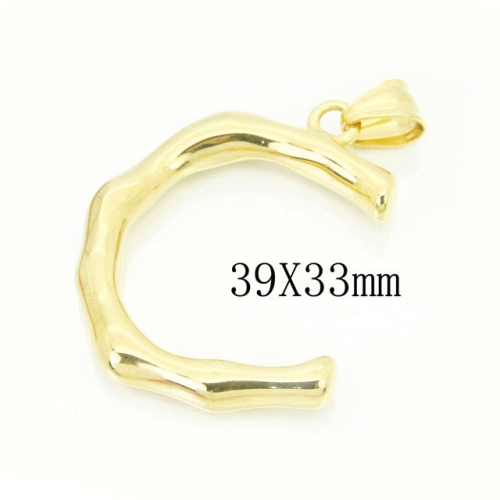 BC Wholesale Jewelry Stainless Steel 316L Pendant NO.#BC48P0140PC