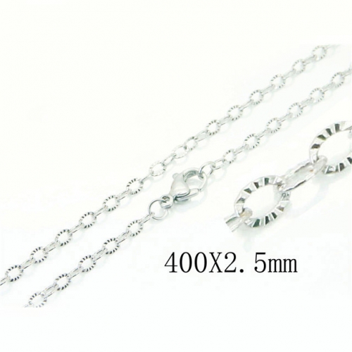 BC Wholesale Stainless Steel 316L Chains Necklace NO.#BC70N0554HO