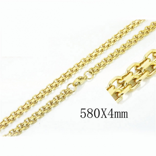BC Wholesale Stainless Steel 316L Chains Necklace NO.#BC73N0532LA