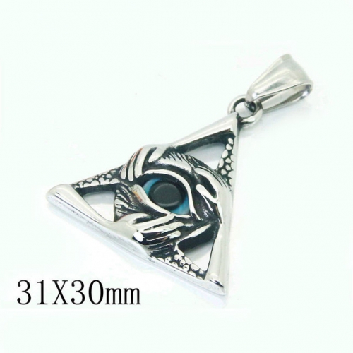 BC Wholesale Jewelry Stainless Steel 316L Pendant NO.#BC48P0031NF