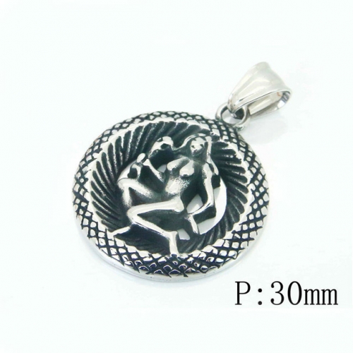 BC Wholesale Jewelry Stainless Steel 316L Pendant NO.#BC48P0094NF