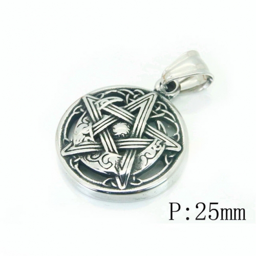 BC Wholesale Jewelry Stainless Steel 316L Pendant NO.#BC48P0091NS