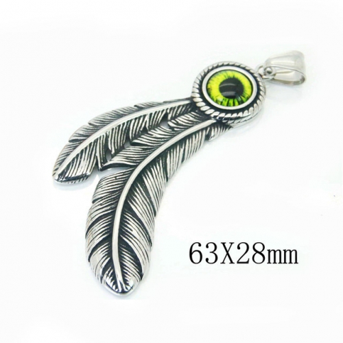 BC Wholesale Jewelry Stainless Steel 316L Pendant NO.#BC48P0049NU