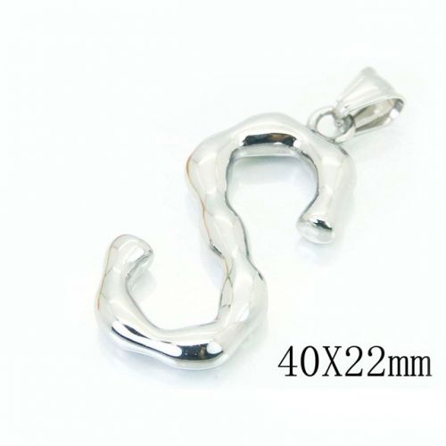 BC Wholesale Jewelry Stainless Steel 316L Pendant NO.#BC48P0187NS