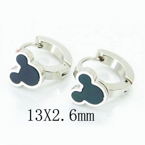 BC Jewelry Wholesale Stainless Steel 316L Earrings NO.#BC60E0567JU