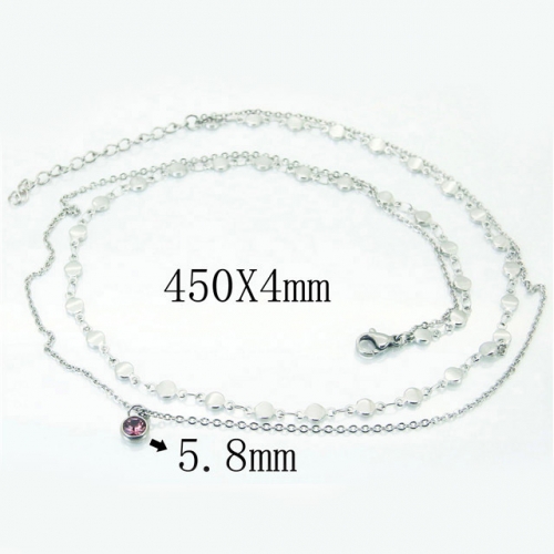 BC Wholesale Jewelry Stainless Steel 316L Fashion Necklace NO.#BC73N0573MX