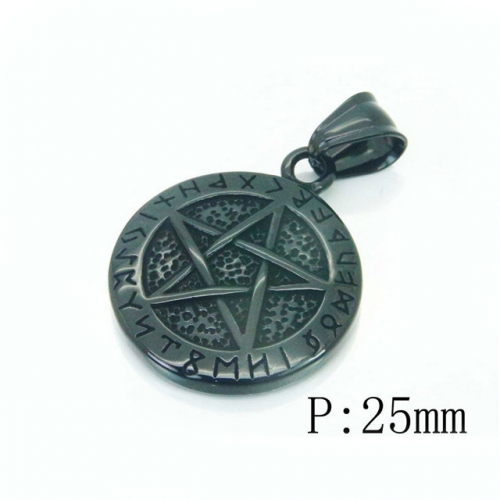 BC Wholesale Jewelry Stainless Steel 316L Pendant NO.#BC48P0090PE