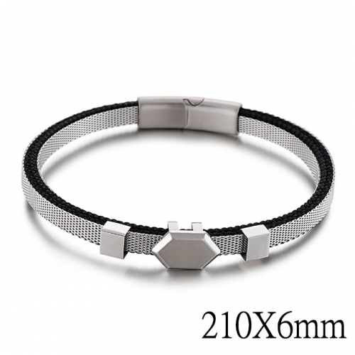 BC Wholesale Jewelry Stainless Steel 316L Bracelets NO.#SJ2BC147665