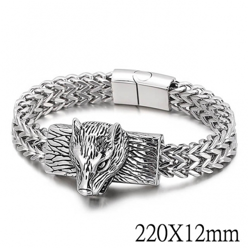 BC Wholesale Jewelry Stainless Steel 316L Bracelets NO.#SJ2B143648