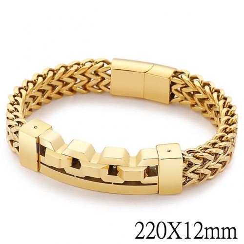 BC Wholesale Jewelry Stainless Steel 316L Bracelets NO.#SJ2B139741