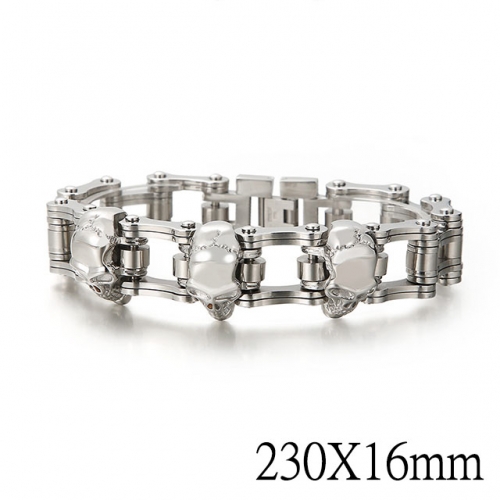 BC Wholesale Jewelry Stainless Steel 316L Bracelets NO.#SJ2B49365