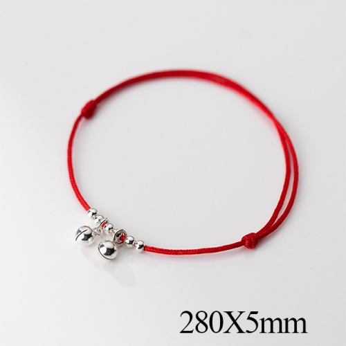 BC Wholesale S925 Sterling Silver Anklet Women'S Fashion Anklet Silver Jewelry Anklet NO.#925J5AR4910