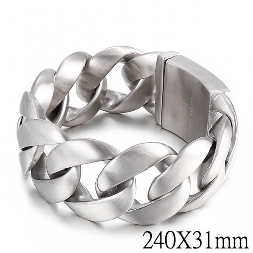 BC Wholesale Jewelry Stainless Steel 316L Bracelets NO.#SJ2BC13695