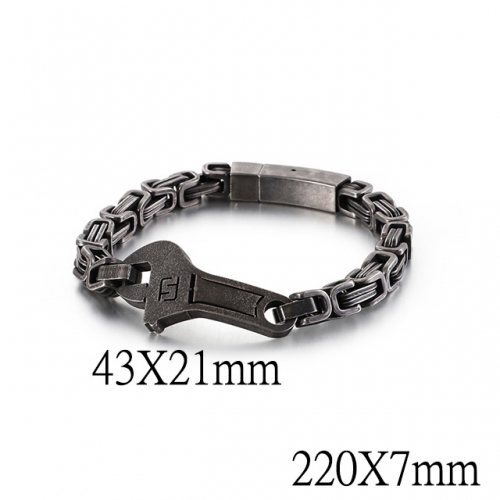 BC Wholesale Jewelry Stainless Steel 316L Bracelets NO.#SJ2B120173