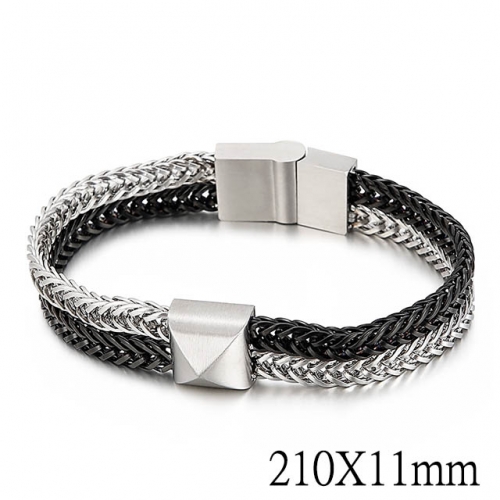BC Wholesale Jewelry Stainless Steel 316L Bracelets NO.#SJ2B147963