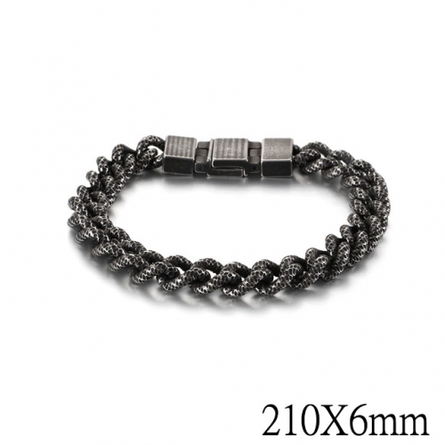 BC Wholesale Jewelry Stainless Steel 316L Bracelets NO.#SJ2B127648