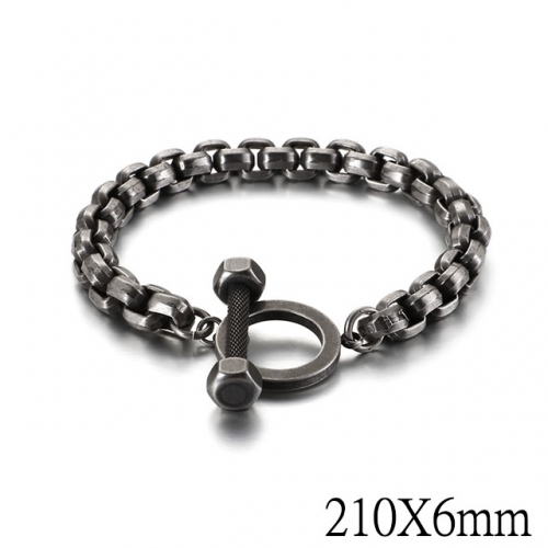 BC Wholesale Jewelry Stainless Steel 316L Bracelets NO.#SJ2B127649