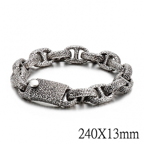 BC Wholesale Jewelry Stainless Steel 316L Bracelets NO.#SJ2B128121