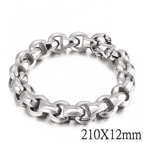 BC Wholesale Jewelry Stainless Steel 316L Bracelets NO.#SJ2BA49005