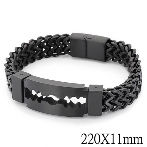 BC Wholesale Jewelry Stainless Steel 316L Bracelets NO.#SJ2B149655