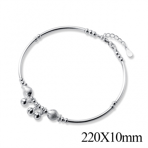BC Wholesale S925 Sterling Silver Anklet Women'S Fashion Anklet Silver Jewelry Anklet NO.#925J5A3964