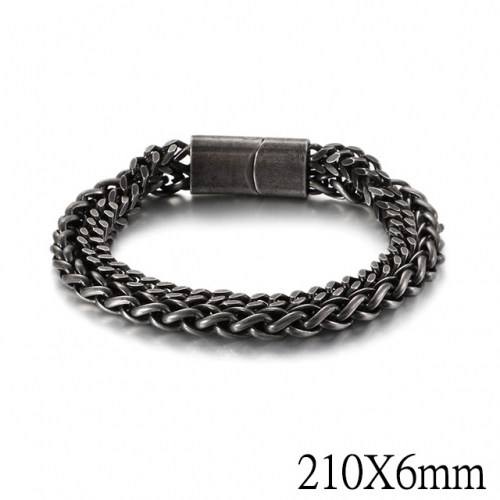 BC Wholesale Jewelry Stainless Steel 316L Bracelets NO.#SJ2B123280