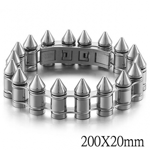 BC Wholesale Jewelry Stainless Steel 316L Bracelets NO.#SJ2B149758