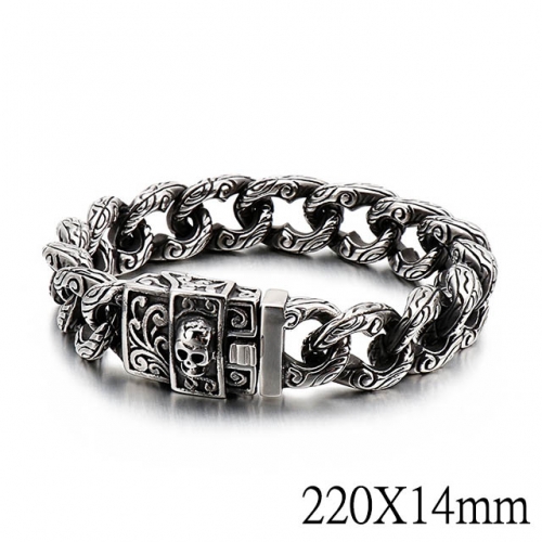 BC Wholesale Jewelry Stainless Steel 316L Bracelets NO.#SJ2B121932