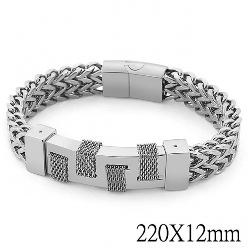 BC Wholesale Jewelry Stainless Steel 316L Bracelets NO.#SJ2B139688