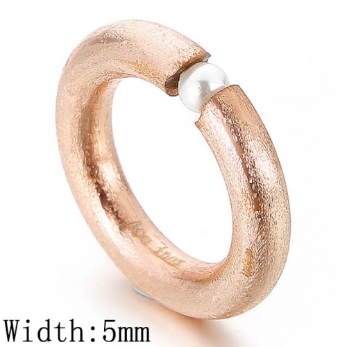 BC Wholesale Stainless Steel 316L Jewelry Pearl Or Shell Rings NO.#SJ53R46193