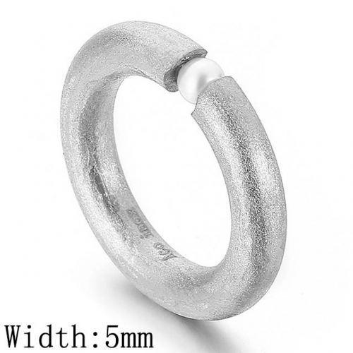 BC Wholesale Stainless Steel 316L Jewelry Pearl Or Shell Rings NO.#SJ53R46192
