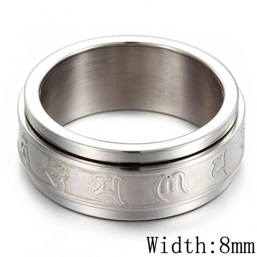 BC Jewelry Wholesale Stainless Steel 316L Font Rings NO.#SJ53R38027