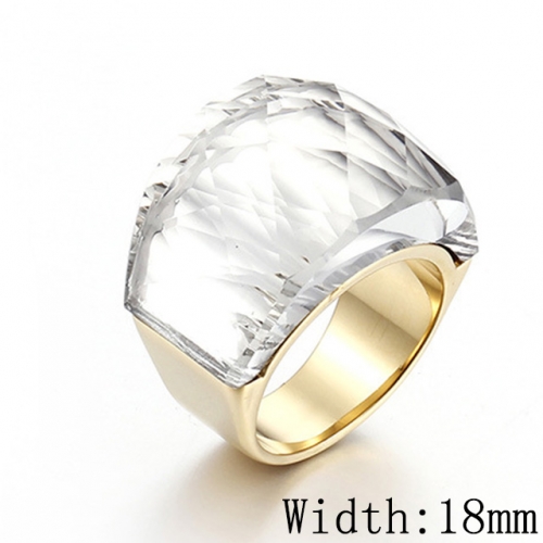 BC Wholesale Stainless Steel 316L Jewelry CZ Rings For Women NO.#SJ53R31891