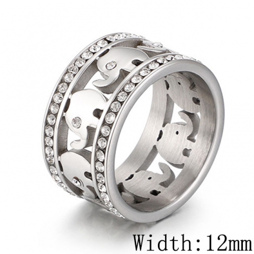 BC Wholesale Stainless Steel 316L Jewelry Animal Shape Rings NO.#SJ53RA48471