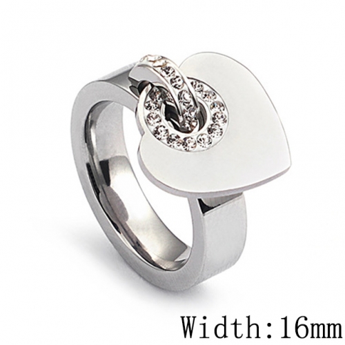 BC Wholesale Stainless Steel 316L Jewelry Love Rings NO.#SJ53R49223