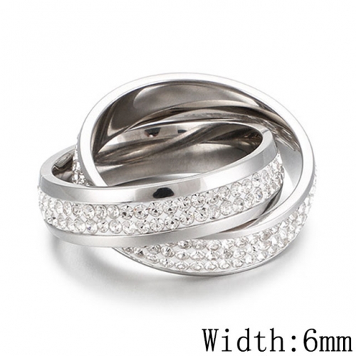 BC Wholesale Stainless Steel 316L Jewelry Popular Rings NO.#SJ53R49526