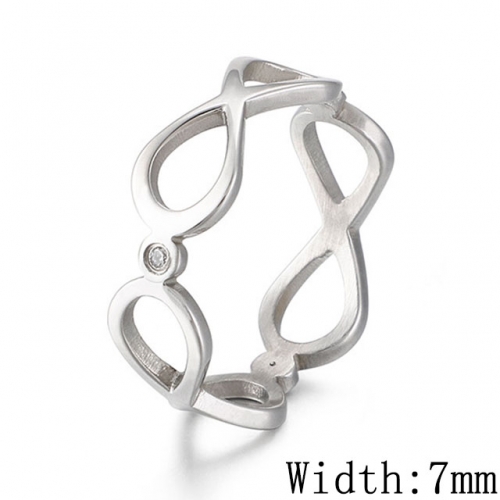 BC Wholesale Stainless Steel 316L Jewelry Hollow Rings NO.#SJ53R50115