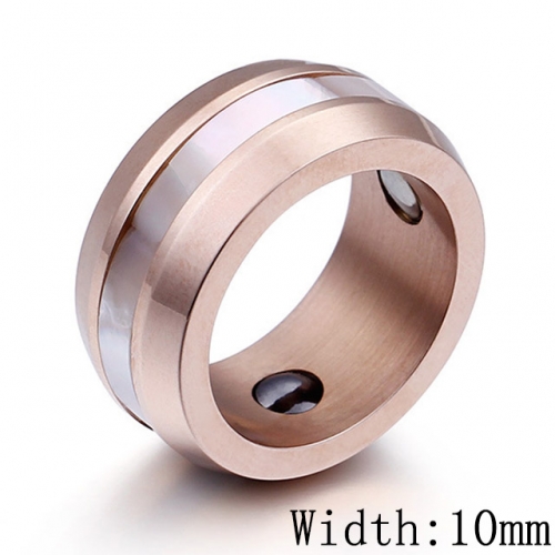 BC Wholesale Stainless Steel 316L Jewelry Pearl Or Shell Rings NO.#SJ53R39933