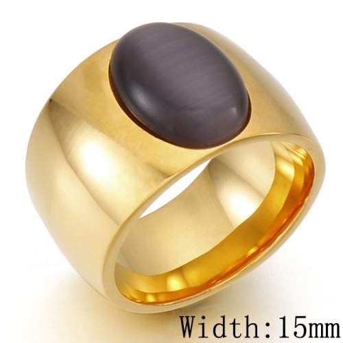 BC Wholesale Stainless Steel 316L Jewelry CZ Rings For Women NO.#SJ53R51690