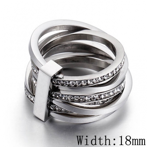 BC Wholesale Stainless Steel 316L Jewelry Popular Rings NO.#SJ53R37169