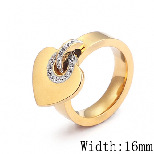 BC Wholesale Stainless Steel 316L Jewelry Love Rings NO.#SJ53R49221